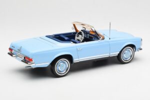Mercedes 230 SL W113 Pagoda Horizon Albastru Ediție Dealer Norev 1:18 B66040633 Metal - imaginea 4 din 10
