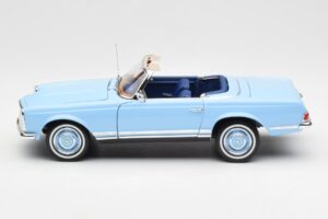 Mercedes 230 SL W113 Pagoda Horizon Albastru Ediție Dealer Norev 1:18 B66040633 Metal - imaginea 6 din 10