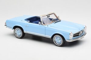Mercedes 230 SL W113 Pagoda Horizon Albastru Ediție Dealer Norev 1:18 B66040633 Metal - imaginea 8 din 10