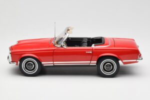 Mercedes 230 SL W113 Pagoda Roșu Norev 1:18 B660640596 Metal - imaginea 4 din 8