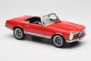 Mercedes 230 SL W113 Pagoda Roșu Norev 1:18 B660640596 Metal - imaginea 6 din 8