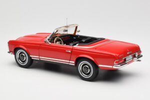Mercedes 230 SL W113 Pagoda Roșu Norev 1:18 B660640596 Metal - imaginea 7 din 8