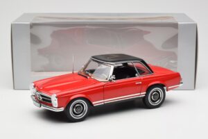Mercedes 230 SL W113 Pagoda Roșu Norev 1:18 B660640596 Metal - imaginea 8 din 8