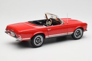 Mercedes 230 SL W113 Pagoda Roșu Norev 1:18 B660640596 Metal - imaginea 3 din 8