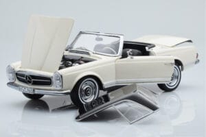 Mercedes 230 SL W113 Pagoda Alb Ediție Limitată Norev 1:18 183768 Metal - imaginea 2 din 9