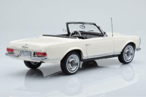 Mercedes 230 SL W113 Pagoda Alb Ediție Limitată Norev 1:18 183768 Metal - imaginea 3 din 9