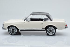 Mercedes 230 SL W113 Pagoda Alb Ediție Limitată Norev 1:18 183768 Metal - imaginea 5 din 9
