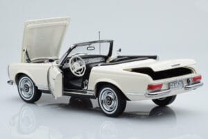 Mercedes 230 SL W113 Pagoda Alb Ediție Limitată Norev 1:18 183768 Metal - imaginea 6 din 9