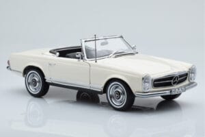 Mercedes 230 SL W113 Pagoda Alb Ediție Limitată Norev 1:18 183768 Metal - imaginea 7 din 9