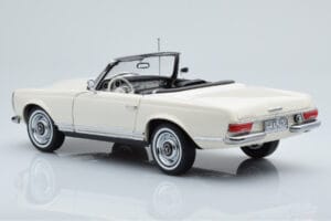 Mercedes 230 SL W113 Pagoda Alb Ediție Limitată Norev 1:18 183768 Metal - imaginea 8 din 9