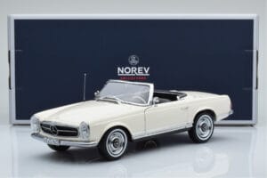 Mercedes 230 SL W113 Pagoda Alb Ediție Limitată Norev 1:18 183768 Metal - imaginea 9 din 9