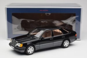 Mercedes 230E W124 AMG Wheels Negru Ediție Limitată Norev 1:18 183950 Metal - imaginea 12 din 12
