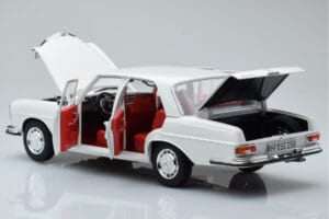 Mercedes 250 SE W108 Alb Ediție Limitată Norev 1:18 183763 Metal - imaginea 5 din 8