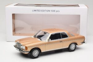 Mercedes 280 CE C123 Auriu Norev 1:18 183587 Metal - imaginea 6 din 6