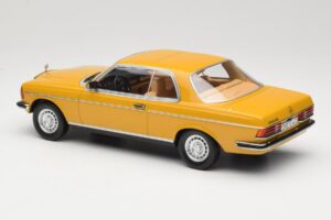 Mercedes 280 CE C123 Sahara Yellow Norev 1:18 183985 Metal - imaginea 5 din 6