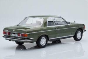 Mercedes 280 CE W123 Coupe Verde Norev 1:18 183704 Metal - imaginea 2 din 6