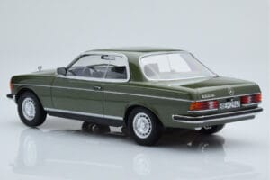 Mercedes 280 CE W123 Coupe Verde Norev 1:18 183704 Metal - imaginea 5 din 6