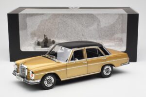 Mercedes 280 SE W108 Bej Ediție Dealer Norev 1:18 B66040680 Metal - imaginea 8 din 8