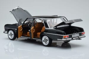 Mercedes 280 SE W108 Verde Norev 1:18 183935 Metal - imaginea 5 din 8