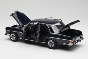 Mercedes 280 SE W108 Midnight Albastru Norev 1:18 B66040597 Metal - imaginea 5 din 8