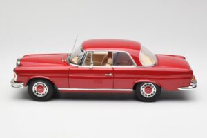 Mercedes 280 SE W108 Roșu Norev 1:18 193527 Metal - imaginea 4 din 8