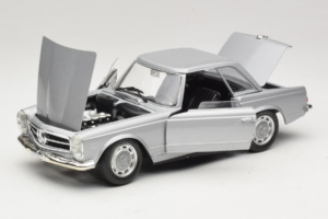 Mercedes 280 SL W113 Berlina Argintiu Techno Giodi 1:18 F14051030 Metal - imaginea 2 din 8