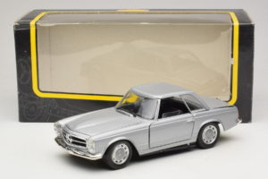 Mercedes 280 SL W113 Berlina Argintiu Techno Giodi 1:18 F14051030 Metal - imaginea 8 din 8