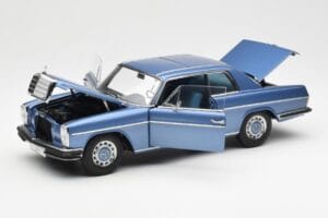 Mercedes 280C/8 W114 Coupe Albastru Metallic AUTOart 1:18 76187 Metal - imaginea 2 din 8