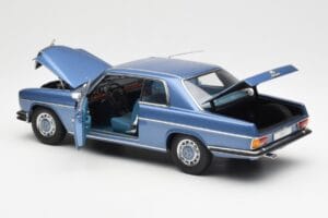Mercedes 280C/8 W114 Coupe Albastru Metallic AUTOart 1:18 76187 Metal - imaginea 5 din 8