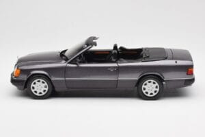 Mercedes 300 CE-24 W124 Cabriolet Violet Metallic Norev 1:18 183567 Metal - imaginea 6 din 10