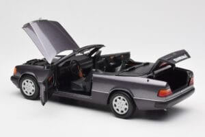 Mercedes 300 CE-24 W124 Cabriolet Violet Metallic Norev 1:18 183567 Metal - imaginea 7 din 10
