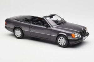 Mercedes 300 CE-24 W124 Cabriolet Violet Metallic Norev 1:18 183567 Metal - imaginea 8 din 10