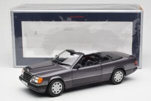 Mercedes 300 CE-24 W124 Cabriolet Violet Metallic Norev 1:18 183567 Metal - imaginea 10 din 10