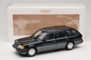 Mercedes 300 D W124 Break Negru Norev 1:18 183960 Metal - imaginea 8 din 8