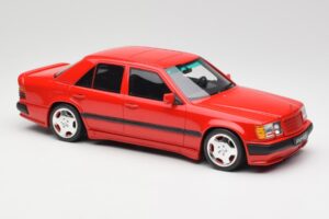 Mercedes 300E W124 6.0 AMG Signal Roșu Otto 1:18 OT1104 Rășină - imaginea 4 din 6