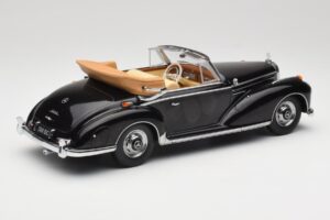 Mercedes 300 SC W188 Cabriolet Negru KK-Scale 1:18 KKDC180941 Metal - imaginea 2 din 6