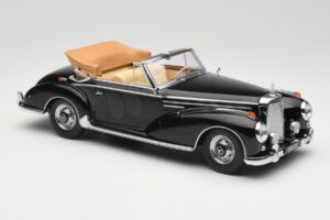 Mercedes 300 SC W188 Cabriolet Negru KK-Scale 1:18 KKDC180941 Metal - imaginea 4 din 6