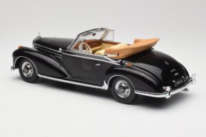 Mercedes 300 SC W188 Cabriolet Negru KK-Scale 1:18 KKDC180941 Metal - imaginea 5 din 6