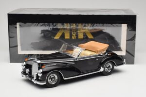 Mercedes 300 SC W188 Cabriolet Negru KK-Scale 1:18 KKDC180941 Metal - imaginea 6 din 6
