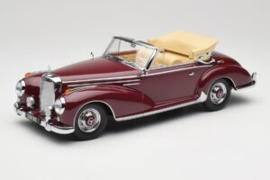 Mercedes 300 SC W188 Cabriolet Roșu Închis KK-Scale 1:18 KKDC180942 Metal
