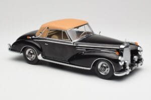 Mercedes 300 SC W188 Cabriolet Softtop Negru KK-Scale 1:18 KKDC180943 Metal - imaginea 4 din 6