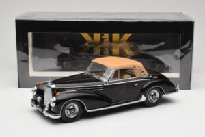 Mercedes 300 SC W188 Cabriolet Softtop Negru KK-Scale 1:18 KKDC180943 Metal - imaginea 6 din 6