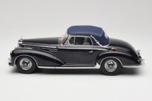 Mercedes 300 SC W188 Cabriolet Softtop Albastru Închis KK-Scale 1:18 KKDC180944 Metal - imaginea 3 din 6