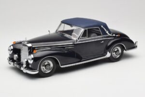 Mercedes 300 SC W188 Cabriolet Softtop Albastru Închis KK-Scale 1:18 KKDC180944 Metal