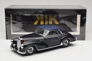 Mercedes 300 SC W188 Cabriolet Softtop Albastru Închis KK-Scale 1:18 KKDC180944 Metal - imaginea 6 din 6