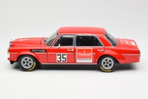 Mercedes 300 SEL 6.8 #35 H. Kelleners Hockenheim 1973 Minichamps 1:18 100713435 Metal - imaginea 4 din 8