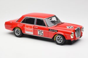 Mercedes 300 SEL 6.8 #35 H. Kelleners Hockenheim 1973 Minichamps 1:18 100713435 Metal - imaginea 6 din 8