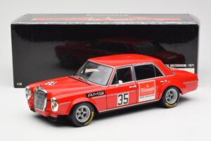Mercedes 300 SEL 6.8 #35 H. Kelleners Hockenheim 1973 Minichamps 1:18 100713435 Metal - imaginea 8 din 8