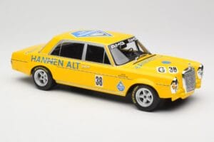 Mercedes 300 SEL 6.8 W109 #38 H. Heyer Season Finale Hockenheim 1971 Minichamps 1:18 155713438 Metal - imaginea 4 din 6