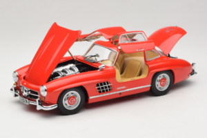 Mercedes 300 SL Gullwing Roșu Minichamps 1:18 180039001 Metal - imaginea 2 din 8